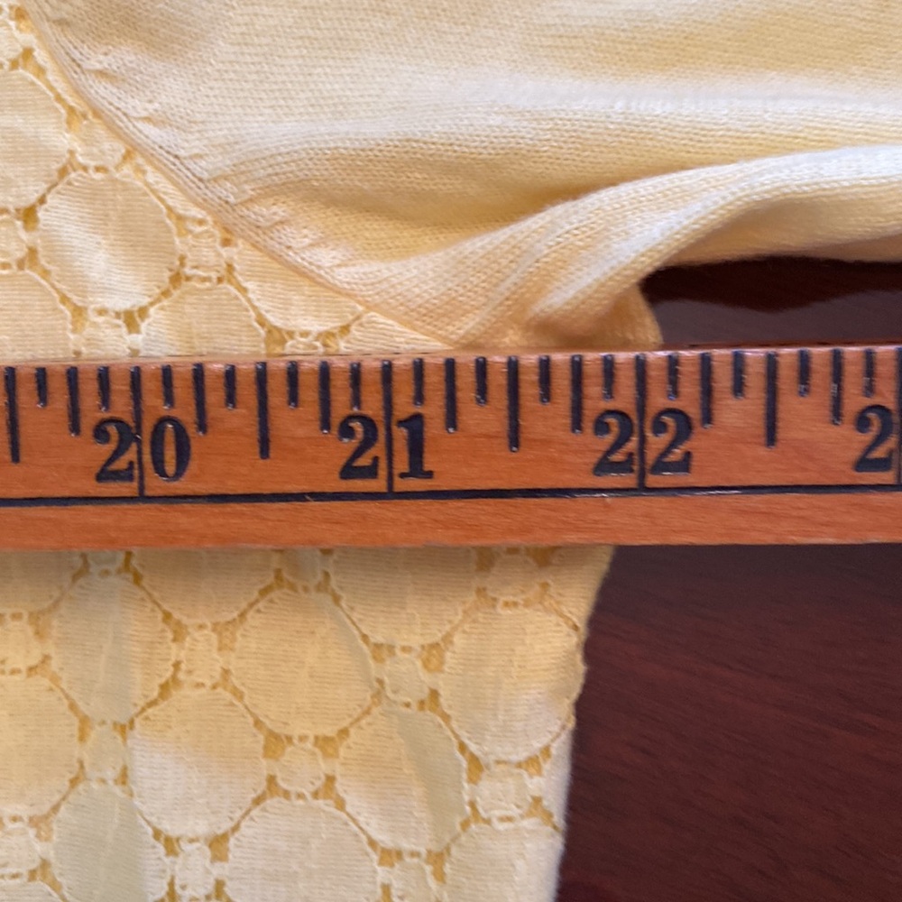 Talbots yellow sweater - Picture 8 of 9